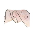 thumbnail image 3 of INSPIRE CHIC Women's Transparent Organza Scarf Floral Neckerchief Hair Band Pink, 3 of 5