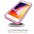 thumbnail image 7 of Feishell for iPhone 7/8/SE 2020/SE 2022 Durable Rugged Case, [Three Layers Protection] [Military Grade Drop Protection] Heavy Duty Shockproof Anti-Scratch Support Wireless Charging Phone Case, Pink, 7 of 7