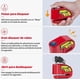 thumbnail image 3 of Candado Disco Con 3 Llaves 110db Sonido Alarma Impermeable Moto Bicicleta Bloqueo Impermeable Freno Disco Candado Modelo Rojo, 3 of 4
