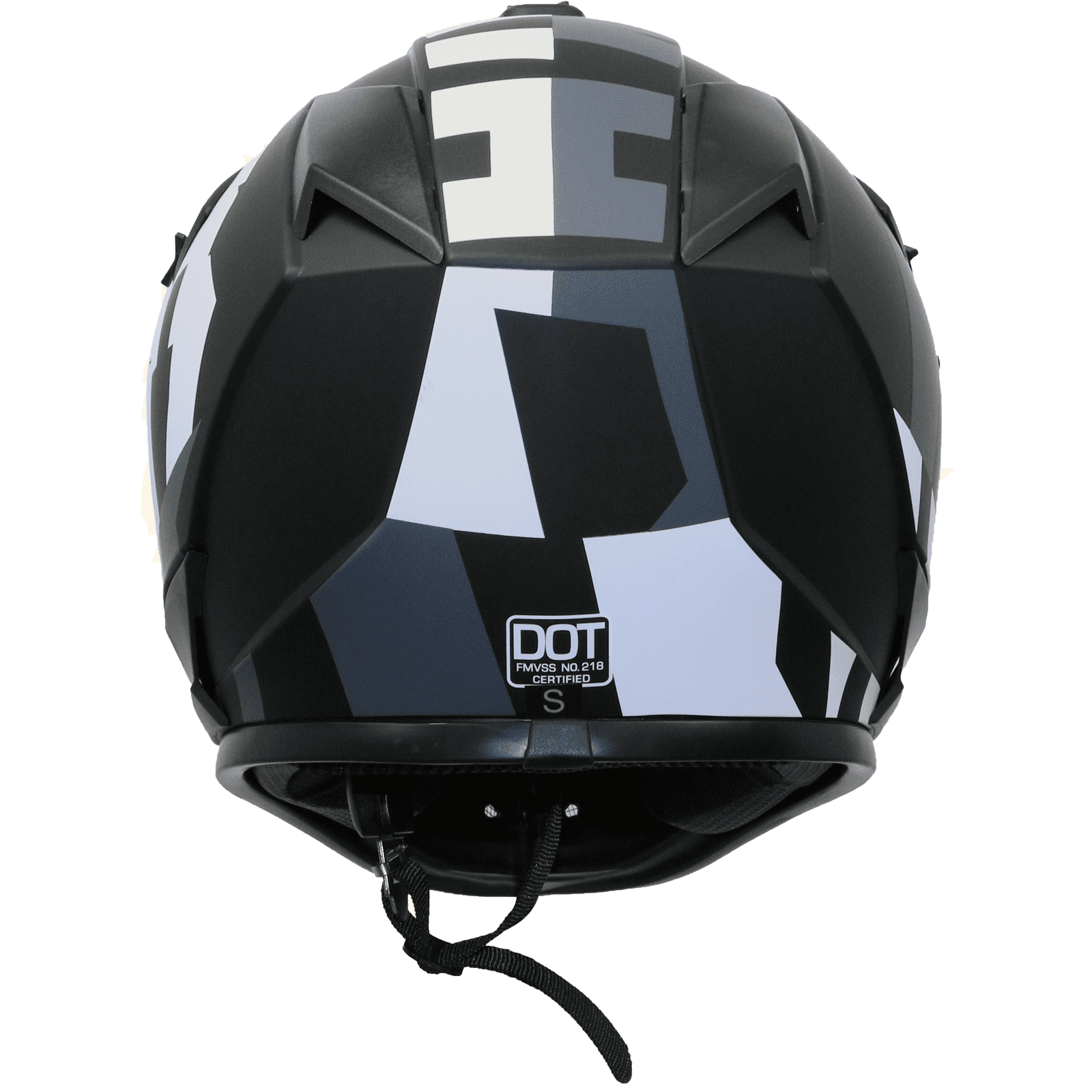 Motorcycle Full-Face Adult Helmet, DOT Approved Motocross ATV Offroad Dirt Bike Helmet, L Size, Black