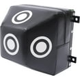 thumbnail image 5 of Fichiouy Wall Mount Uppercut Boxing Equipment Training Punching Target Corner Punch Bag for Adults PU Foam Black and White, 5 of 7