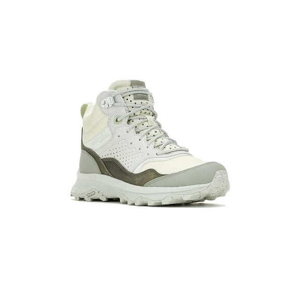 Pre-Owned Merrell Speed Solo Mid Waterproof Hiking Boots for Ladies Smoke 7M