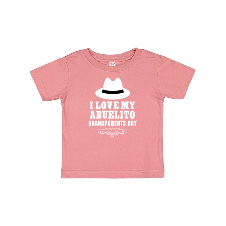 

Inktastic Grandparents Day I Love My Abuelito Gift Baby Boy or Baby Girl T-Shirt