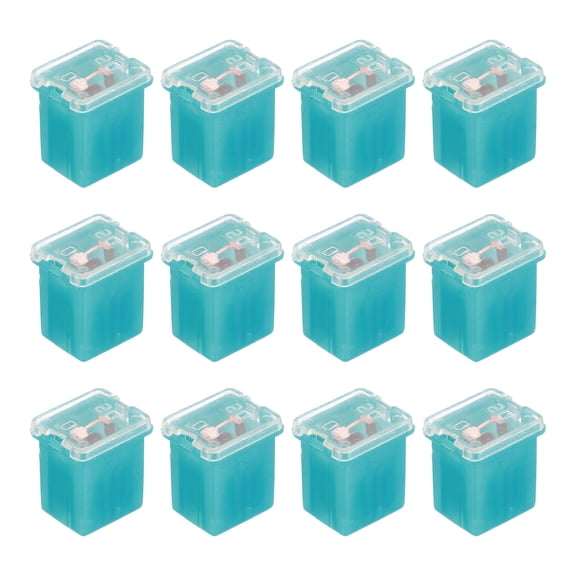 12 Pcs Low profile Car Fuses,32V DC 20A Box Shaped Cartridge Fuse Automotive