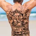 thumbnail image 1 of Etiquetas Engomadas Del Tatuaje Tatuajes falsos de dioses Tatuajes de hombro desechables Fuente de fiesta de moda para la espalda del cuerpo Likrtyny Libre de BPA, 1 of 3