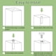 thumbnail image 5 of Niveladores de muebles ajustables, paquete de 12, tornillo de nivelación para muebles M8x15mm con rosca para mesa, silla, 5 of 7