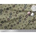 thumbnail image 3 of Soimoi Rayon Fabric Reindeer,Bow & Bird Decor Fabric Printed Yard 42 Inch Wide, 3 of 3