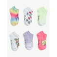 thumbnail image 3 of Justice, Girls No-Show Socks, 6-Pack, Sizes M-L, 3 of 5