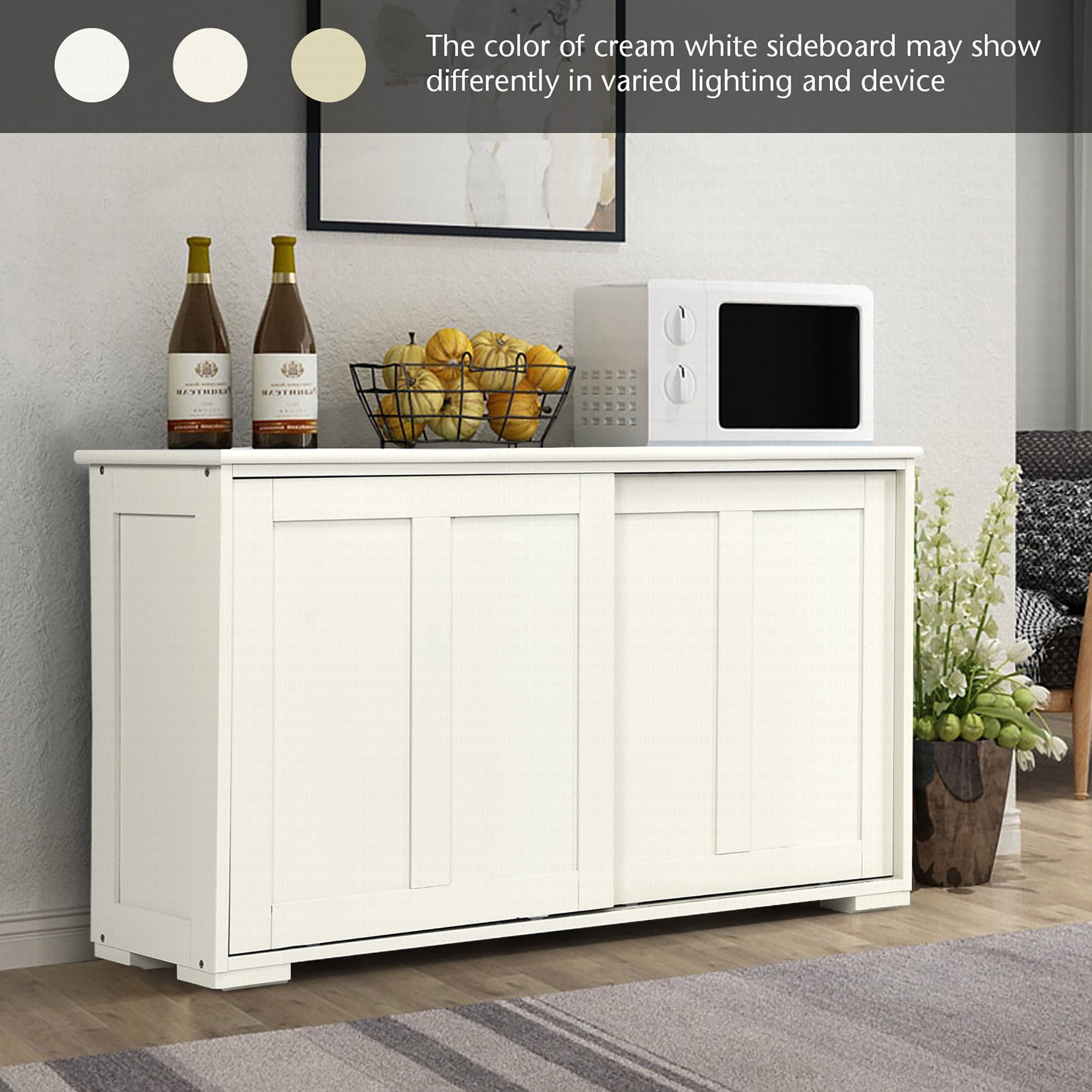 Costway buffet cabinet discount