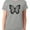 Gray, variant on Women's Summer Butterfly Graphic Tee: Casual & Stylish, Perfect for Girls' Summer Wardrobe - Trendy Butterfly Design T-Shirt XX-Large Gray