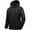 Black, variant on XMMSWDLA Deals Clearance Mens Plus Top Winter Stitching Casual Thick Fit Side Seam Pockets Warm Zipper Cotton Jacket