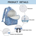 thumbnail image 4 of Paisley Pattern Backpack for School,Cute School Bag,Schoolbag with Adjustable Shoulder Straps & Padded Back,15.25"x11.5"x5.25", 4 of 6