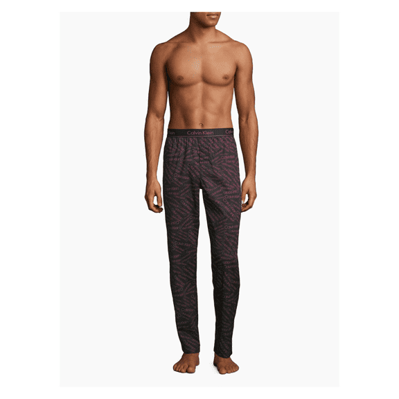 calvin klein Allover Logo Grid Woven Lounge Pants Size M