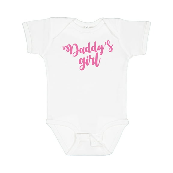 Inktastic Valentine's Day Daddy's Girl Girls Baby Bodysuit