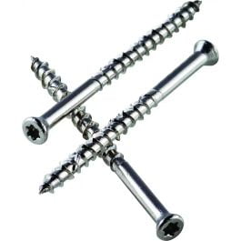 

Simpson Strong Tie Simpson Strong Tie T10300DWP Deck Screw #10 Thread 3 Inch Box Thread Flat Head 6-Lobe Drive Stainless Steel