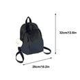 thumbnail image 3 of School Supplies Kezqiaxn Summer Ins Preppy Style Color Backpack for Women All-Matching Small Schoolbag Travel Mini Backpack E, 3 of 7