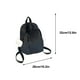 thumbnail image 3 of Mini mochila para mujer, pequeña bolsa de viaje colorida para verano preppy | Estilo universitario ligero de moda, 32x26cm, tirantes ajustables, duradero y resistente al agua, incluye colgante de, 3 of 7