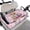 Easter Bunny Puppy, variant on Whosucclay Rabbit Golf Cart Seat Protector, Anti-Fade 4 Front Pockets 4 Storage Pockets Golf Cart Seat Cover for Yamaha Club Car EZGO, 52.36" x 32.28"