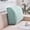 Sky Blue, variant on Triangular Backrest Cushion for Sofa Ergonomic Lumbar Support Pillow with Pocket for Living Room Bedroom 23.6*17.7*7.9 inches