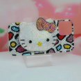 thumbnail image 1 of Sanrio-Hello Kitty Makeup Mirror  Rhinestone Phone Case  iPhone 11  12  Original  13  14 Pro Max  7  8 Plus  XR  Hello Kitty  15 RJ, 1 of 6