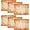 Autumn 1, variant on mubwai Wood Grain Sunflowers Have Bountiful Harvest Autumn Kitchen Placemats 18"X12" Thanksgiving Vintage Table Mats Set of 4 Easy to Care for Dining Kitchen Restaurant Table