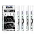 thumbnail image 1 of Tyre Marker Pens, 4 Pack Tyre Paint Pen Marker Waterproof Lettering Ink for Car Tyres, 1 of 4