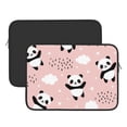 thumbnail image 3 of Bingfone Panda Laptop Sleeve Case 13 Inch, 360° Protective Computer Carrying Bag, 3 of 9