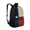 thumbnail image 2 of Uourmeti Polyester School Backpack Daypack With Distressed Texas Flag Design - Spacious for Student Daily Use and Short Travel Trips, 2 of 6