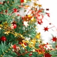 thumbnail image 2 of 25FT Star Tinsel Wire Garland 10 Pack for Holiday Season Xmas Tree Home Wedding Birthday Party Decor, 2 of 10