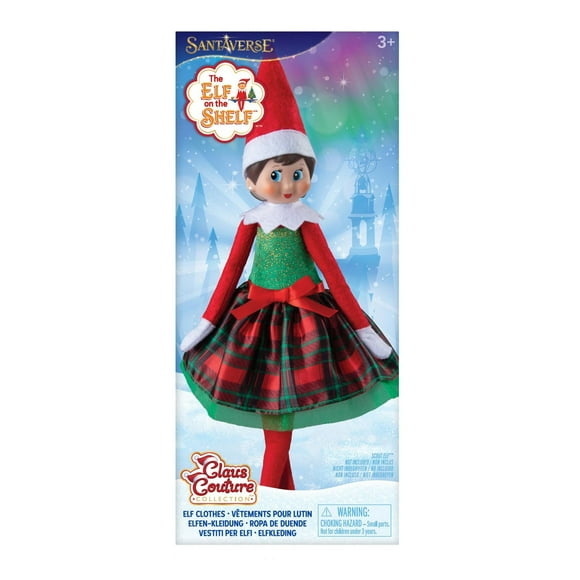 Elf on the Shelf – Claus Couture - Gifts & Glamour Party Dress