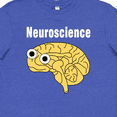 thumbnail image 4 of Inktastic Neuroscience Brain White Text Youth T-Shirt, 4 of 5