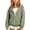 Light Green, variant on felwors Girls Sweatshirt Half Zipper Long Sleeve Pullover Quarter Zip Hoodie for Teen Girls 2026 Fall Fashion Preppy Clothes (Black,9-10 Years)