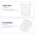 thumbnail image 2 of IFANLANDOR 1Pack Scale Cup for Volume Measurement Kitchen Use and Medical Liquid Measuring Container Clear Plastic 500Ml, 2 of 6