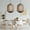 White mesh, variant on Arturesthome Outdoor Waterproof Lantern Chandelier Garden Balcony Rattan Decorative Lamps