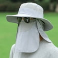 thumbnail image 1 of Langgg UV Resistant Sun Hat Maximum Sun Protection For Any Activity Waterproof Face Covering Sun Hat Khaki, 1 of 6