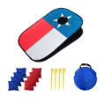 thumbnail image 3 of Juego de lanzamiento de bolsas de maíz, divertido juego deportivo portátil con 8 bolsas de maíz para el jardín, la playa y reuniones infantiles. Estilo C, 3 of 8