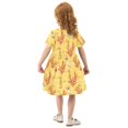 thumbnail image 6 of joogoo Seahorse Coral Summer Girls' Short Sleeve Dress Kids Dresses 3T, 6 of 8