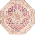 thumbnail image 2 of Rugs.com Deepa Collection Rug – 5 Ft Octagon Lavender Medium Rug Perfect For Living Rooms, Kitchens, Entryways, 2 of 9