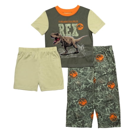 Character Toddler Top, Pants and Shorts Pajama Set, 3-Piece, Sizes 12M-5T