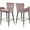 Multi-color, variant on Meridian Furniture Luxe Pink Velvet Stool, Set of 2