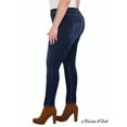 thumbnail image 3 of Alivia Ford Plus Size Jeans for Women – High Waisted Skinny Jeans for Women – 29” (20, Florence Wash), 3 of 6