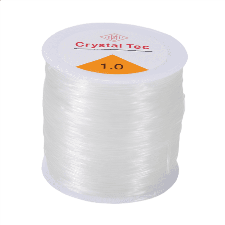 1mm Clear Bead Cord Crystal Elastic Stretchy Bracelet String for Jewelry Making Necklace Bracelet Beading Thread 1.0mm
