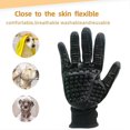 thumbnail image 2 of Guantes de aseo para mascotas, guantes con cepillo de masaje para limpieza y aseo de gatos, perros y caballos., 2 of 5