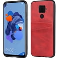 thumbnail image 1 of Compatible with Huawei P20 Lite 2019 Case,IBAOLE Slim PU Leather Back Case Cover with Credit Card Holder Durable Protective Cover Case for Huawei P20 Lite 2019 (Navy Blue) Red Huawei Mate 30 Lite, 1 of 8