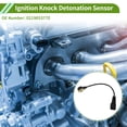 thumbnail image 2 of No.021905377E Sensor de Golpe de Encendido para VW Golf V6 2.8L 2000-2001 para VW Golf V6 2.8L 1999 Sensor de Golpe 1 Pc, 2 of 6