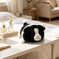 thumbnail image 7 of Realistic Border Collie Stuffed Animal Plush Toy, Soft Cuddly Sleep Aid Anxiety Relief Plush Doll, Warm Companion Gift for Kids and Adults Animal Lovers, 7 of 7