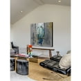 thumbnail image 5 of "Blue Songbird" Painting Print on Brushed Aluminum, 5 of 5
