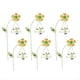 thumbnail image 4 of Flores de Jardín de Hierro 6 Piezas Estacas Decorativas de Hierro para Plantas Estacas de Jardín Ornamentales de 10,6 Pulgadas con Lindos Animales en Columpios D, 4 of 5