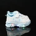 thumbnail image 4 of Gubotare Baby Boy Shoes Children Casual Shoes Boys Breathable Non-Slip Light Sneakers Unisex Luminous Sneakers for Girls Sport Running Shoes Size 6.5 (Blue,6.5 Toddler), 4 of 6