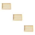 thumbnail image 1 of Thinsony Jewelry Display Tray Case Beads Holder Ladies Bangles Gemstone Stackable 1 grids 7.87x5.91x1.38 Inch 3Set, 1 of 6